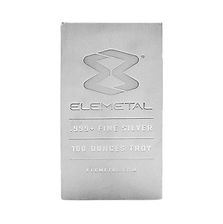 100 oz Silver Bar - Mixed/Secondary Market