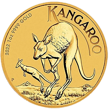 1 oz Gold Australian Kangaroo (Sealed)