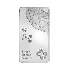 10 oz Elemetal Silver Bar IRA+