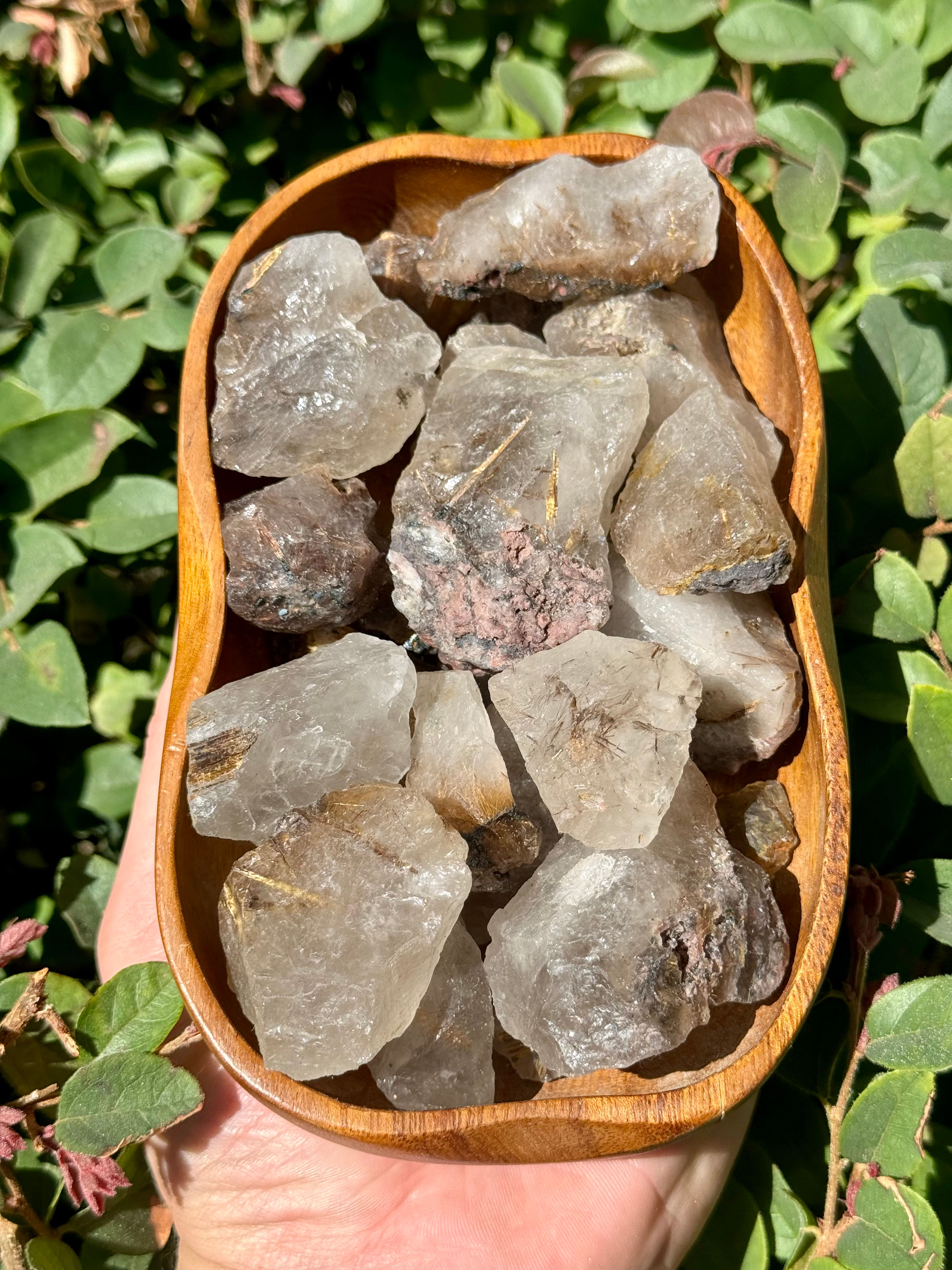 Raw Rutilized Quartz