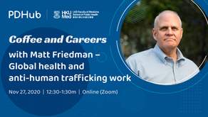 Coffee and Careers with Matt Friedman (27 November 2020)