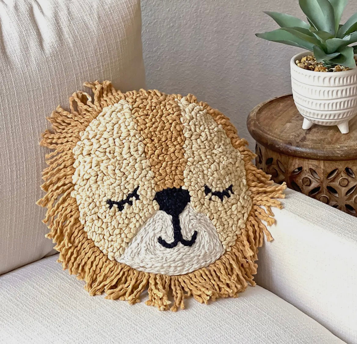 Lion Decorative Pillow 