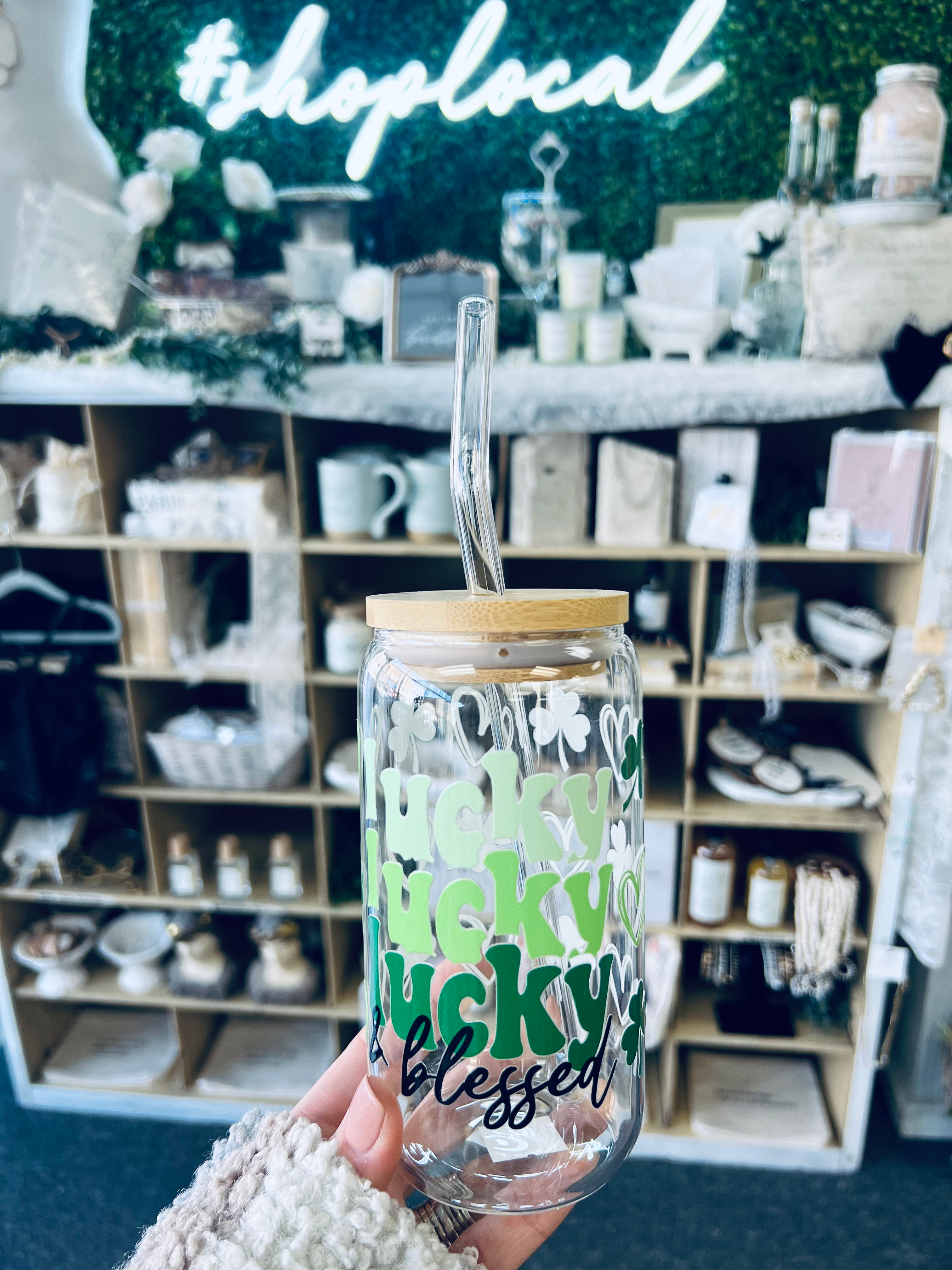 Lucky Glass Tumbler 