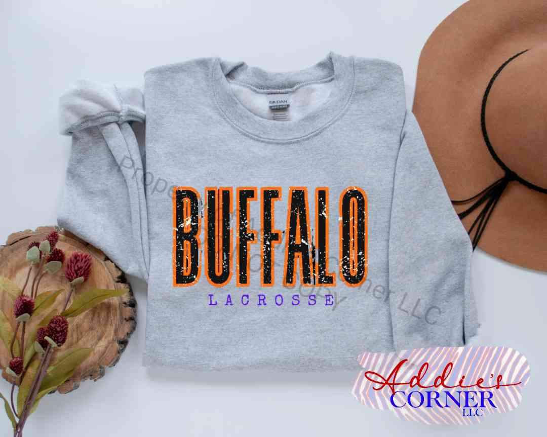 (PRE-ORDER) Buffalo Lacrosse Crewneck 
