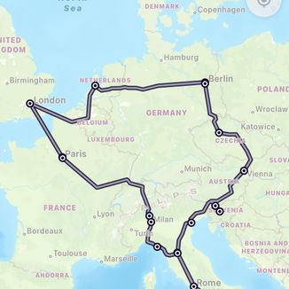 Mimis Interrail Route for Summer 26' & Everything she's bought to wear