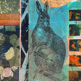Size: ​​​​​​​20" x 10" on birch panel

Medium: Encaustic collage

SOLD