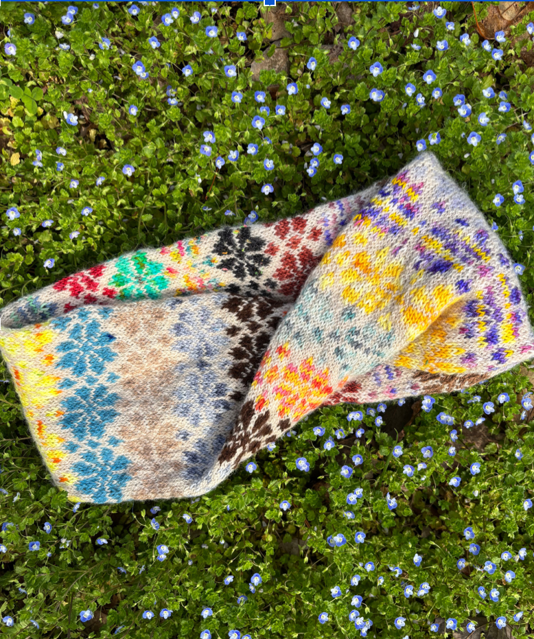 Tennessee Wildflower Cowl (in the 2026 Great Tennessee Yarn Tour Pattern Book)