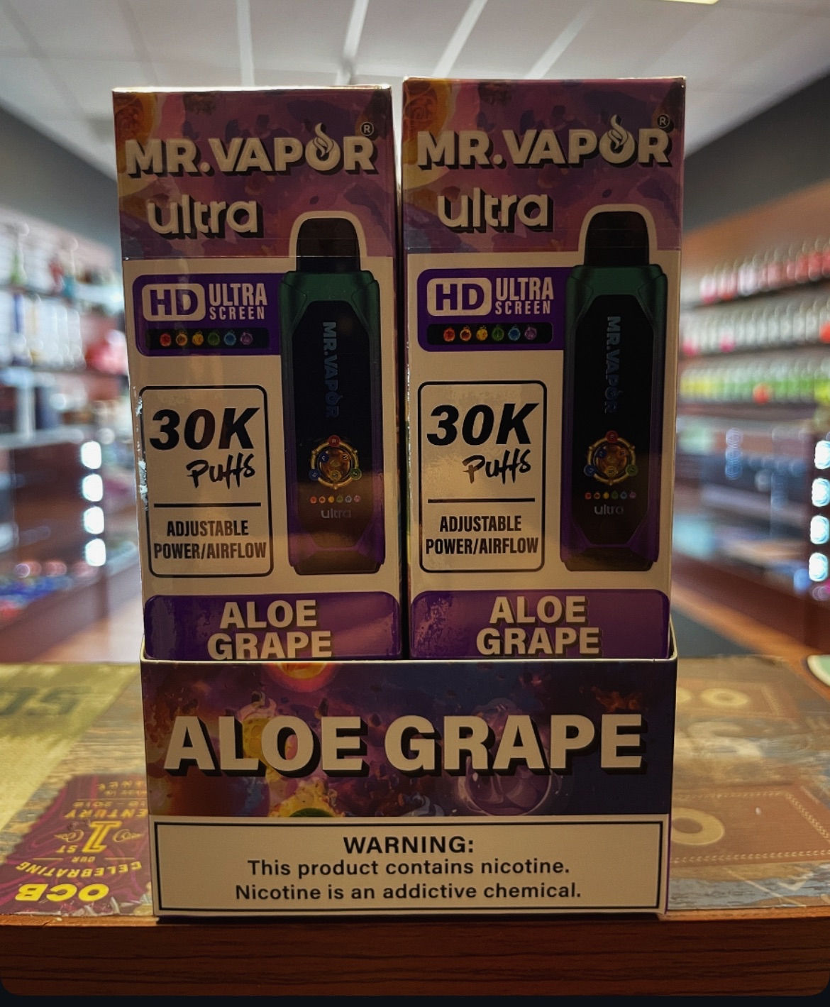 30K Mr Vapor Aloe Grape