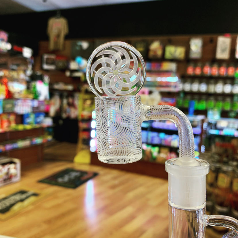 Quartz Banger Circles W/Cap