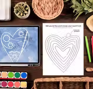 The Lord Looketh on the Heart (Come Follow Me Lesson for Kids: June 8-14)