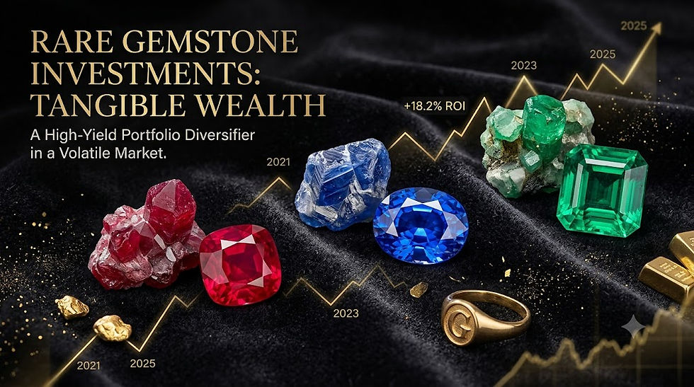 Rare gemstones as an investment