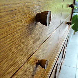 Nathan Light Teak Media Cabinet 