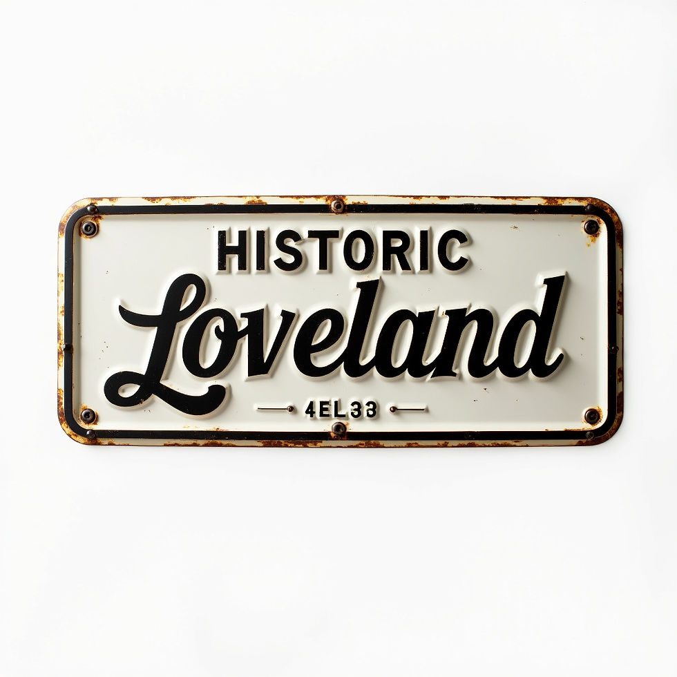 Historic Loveland Sign