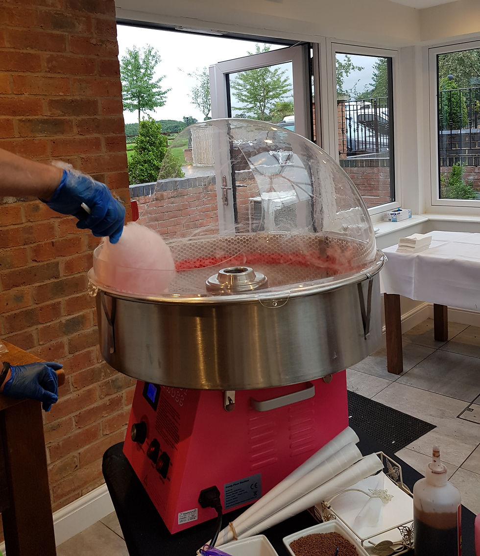 A. S. PARTY wedding candy floss