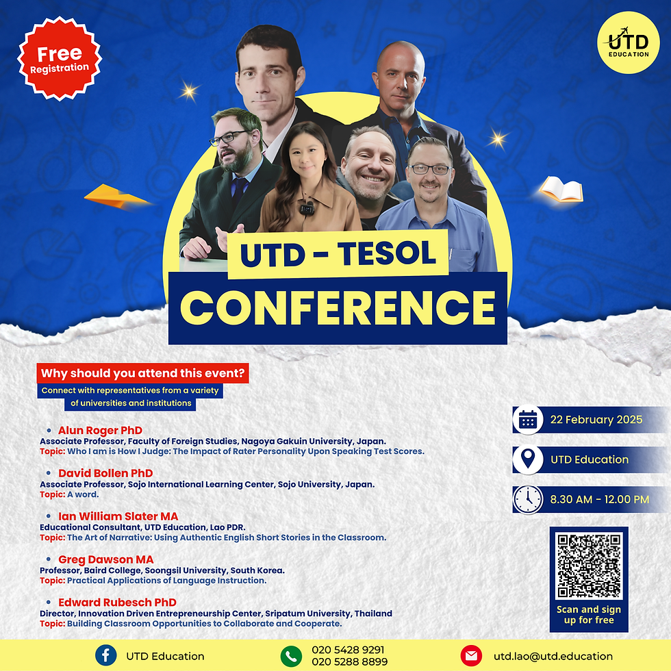 UTD-TESOL Conference