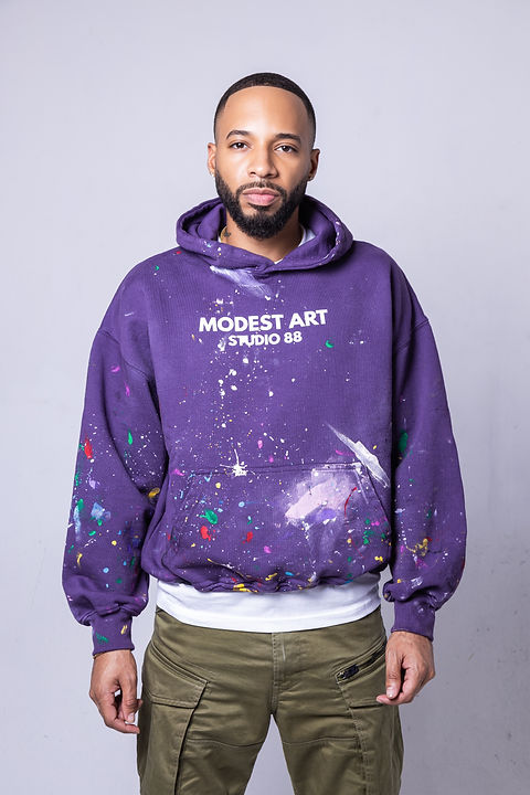 Grape Hoodie | Modest Art 88