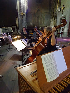 Concert en vue avec l'ensemble La Bernabea