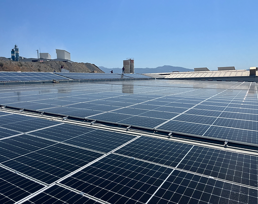 850 KW ÇATI GES KURULUM VE DEVREYE ALMA