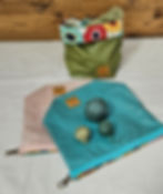 Miniaturbild: Stricktasche mit Innentaschen