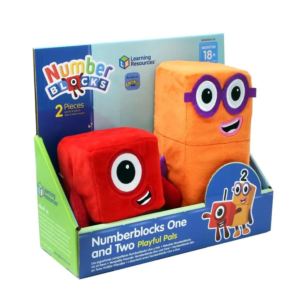 Thumbnail: Numberblocks One And Two Playful Pals