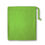 Thumbnail: green cotton drawstring bag for fidget toys