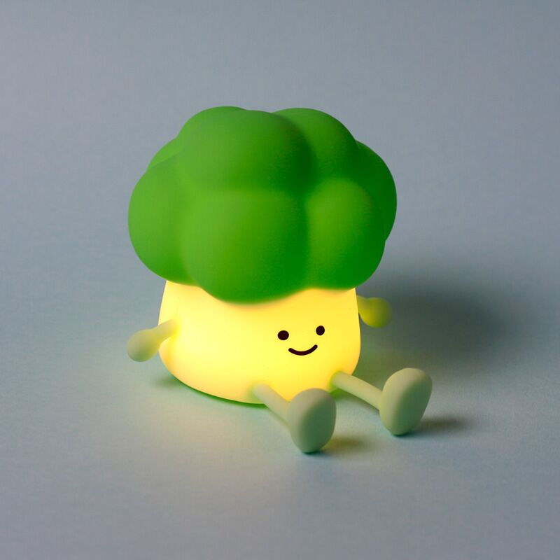 Thumbnail: Foodiemals Broccoli Sleep Lamp – Night Light & Phone Stand (Rechargeable)