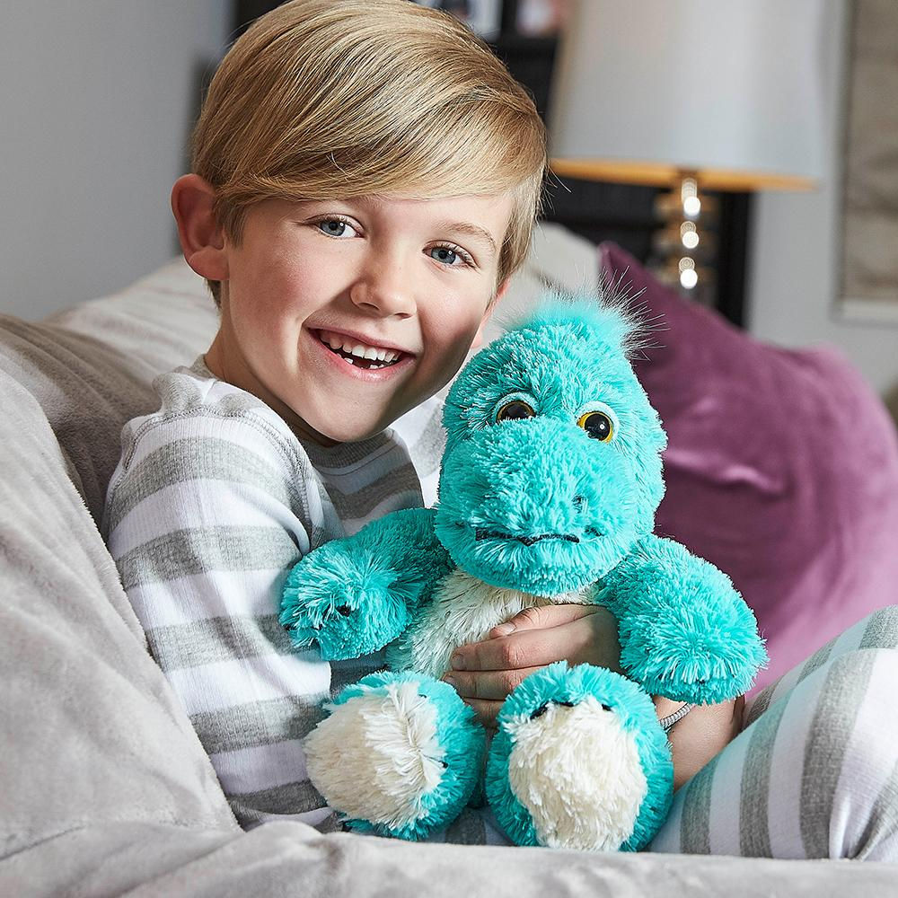 Warmies® Large 13" Turquoise Dinosaur