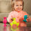 Thumbnail: baby playing with pipsquigz multi coloured fidget toys
