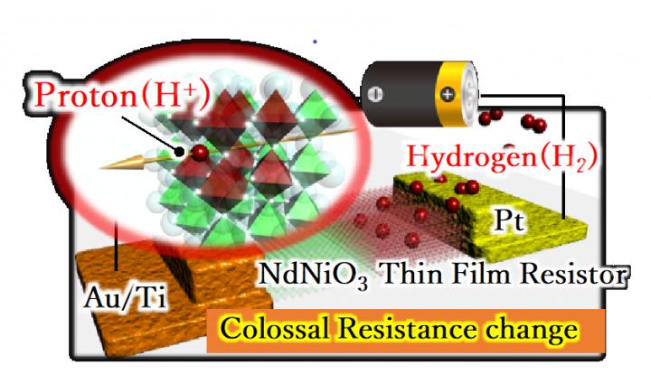 Strongly Correlated Oxide Proton Resistor devices