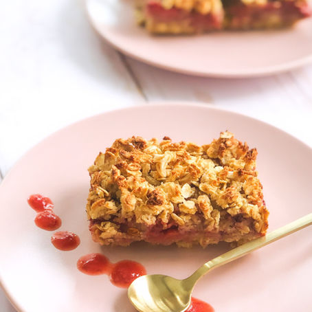 Crumb cake à la fraise ✨