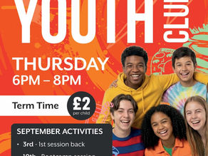 Holmes Chapel Youth Club Returns