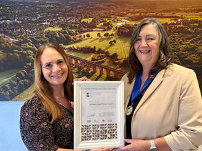 A Gold Standard Hat-Trick for Holmes Chapel Parish Council!