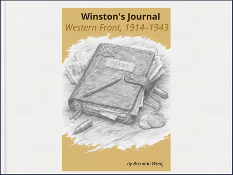 Winston's Journal - by Brendan Age 8