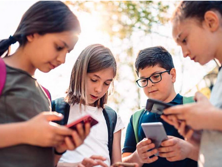 At What Age Should Children Get Their First Cell Phone? by Miwa Age 9