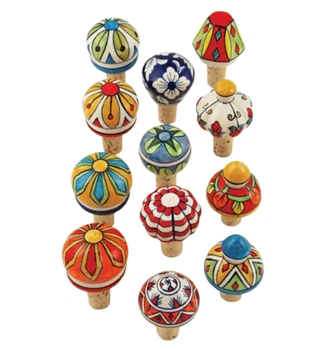 Country Cottage Ceramic Stoppers