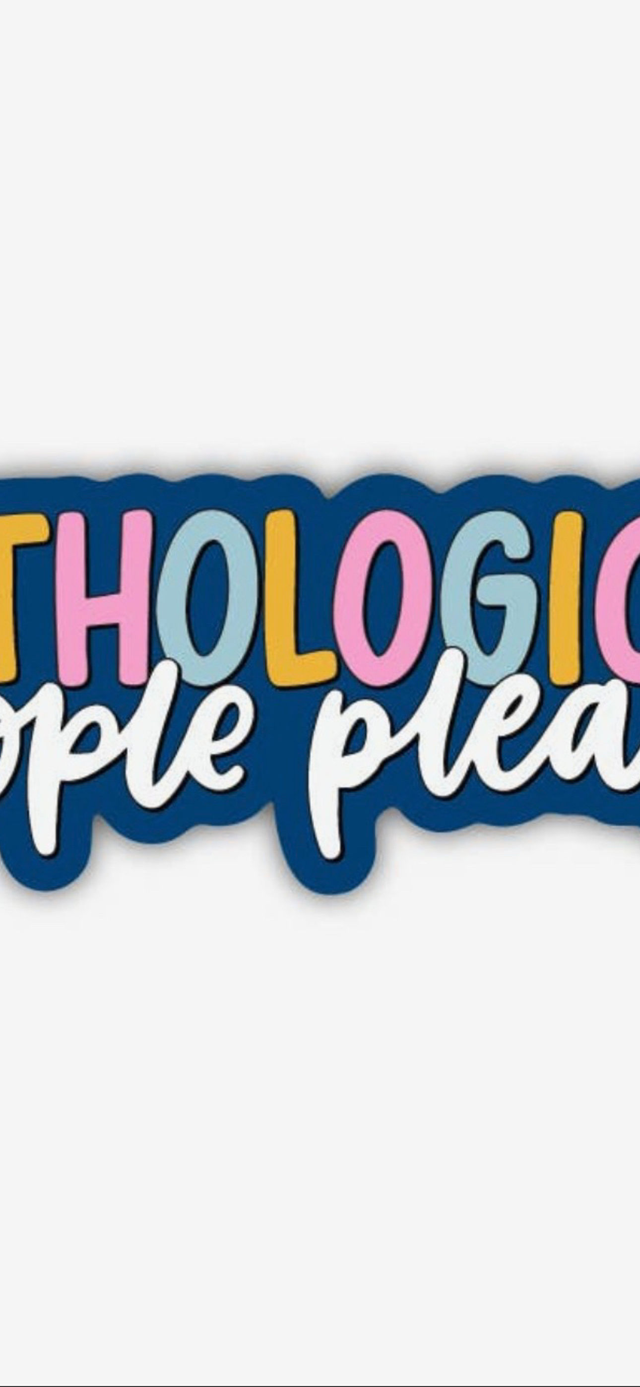 Pathological People Pleaser | Sticker