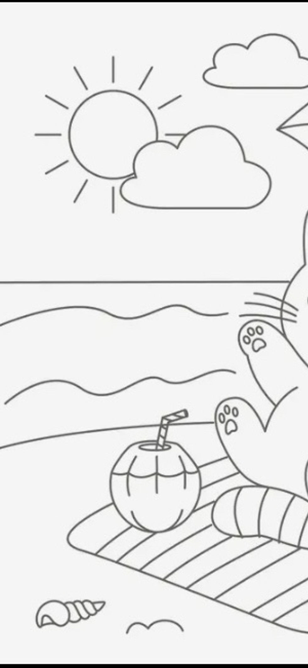 Thumbnail: Super-Cute Cozy Cat Coloring Book
