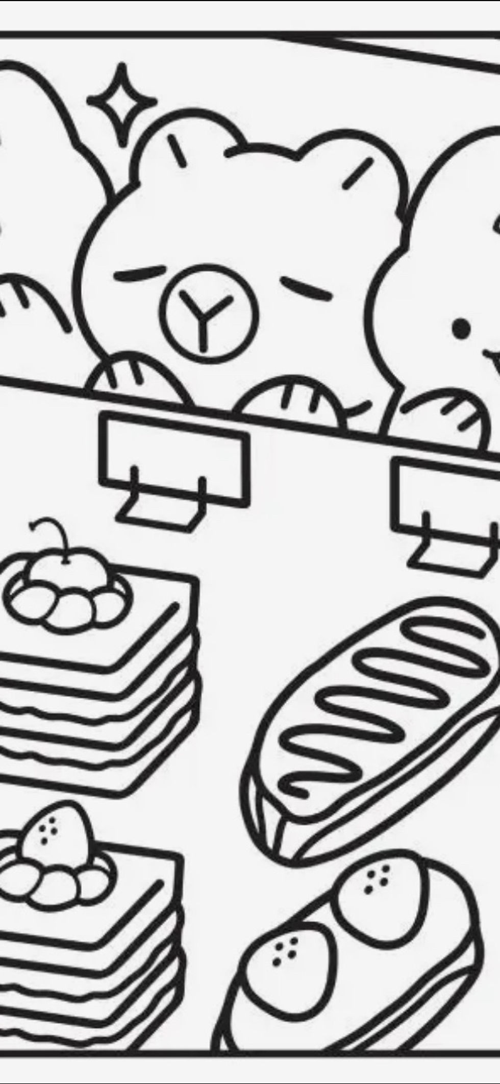 Thumbnail: Snuggles and Snacks Coloring Book Cozy Colo