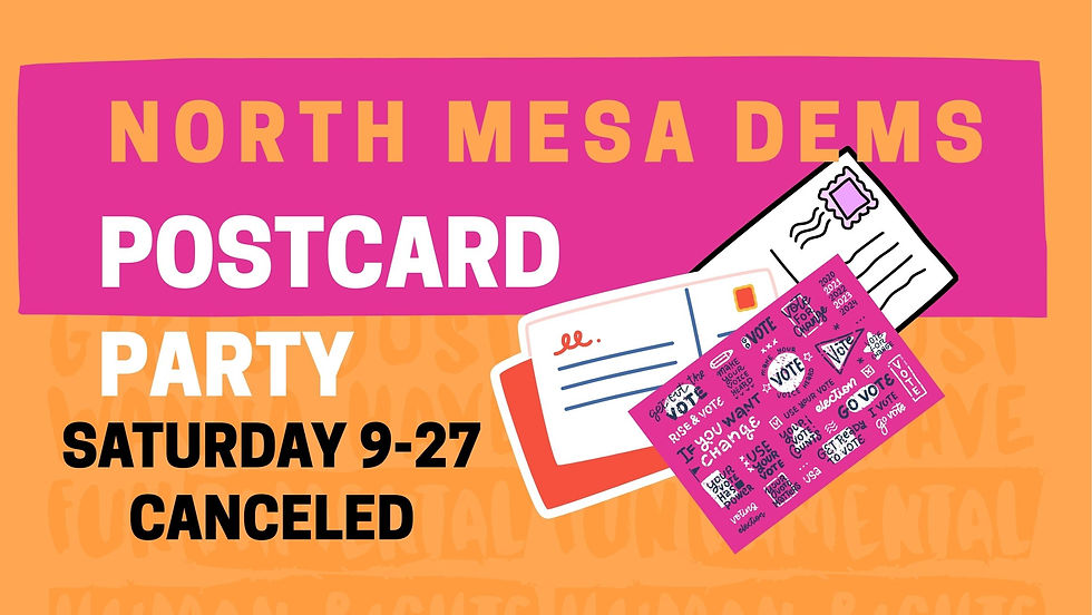 Postcarding for Voter Turnout + Winter Clothing Drive for Ukraine!