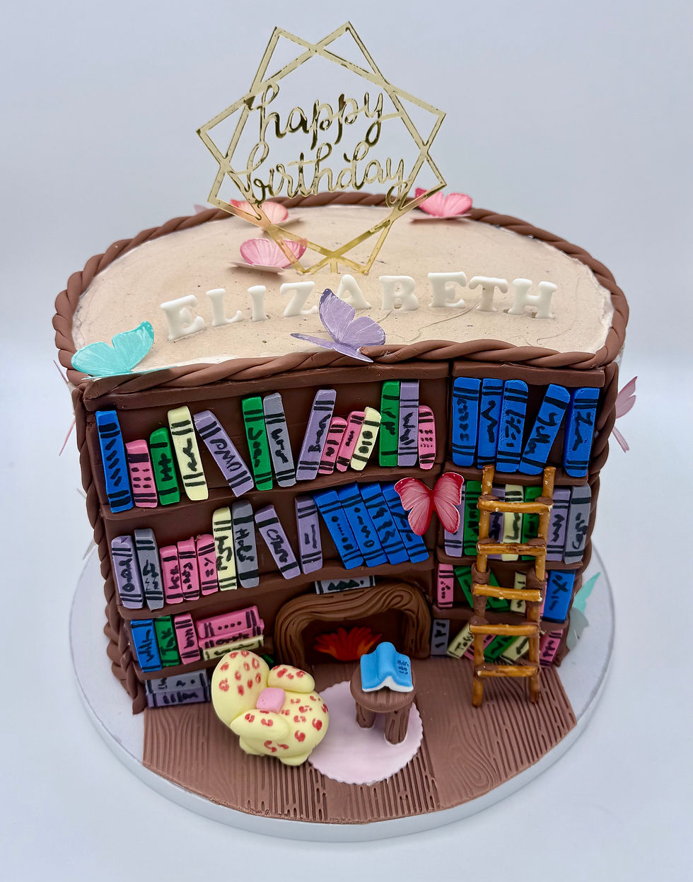 Eye-level view of a winding mountain path under a clear sky