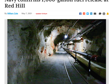 New Leak at Red Hill on 5/7