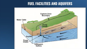Graphic showing Red Hill tanks and how contaminated water can flow directly into the Red Hill well’s