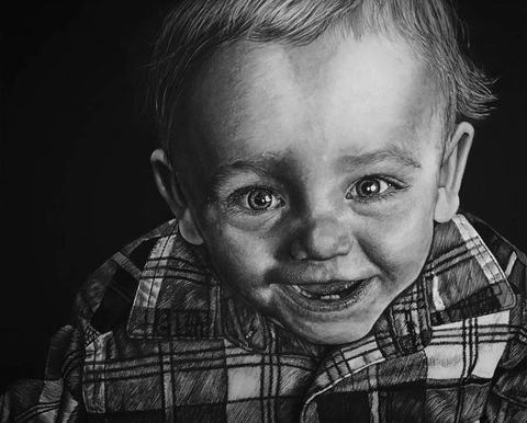 Meraea's Charcoal Portraits