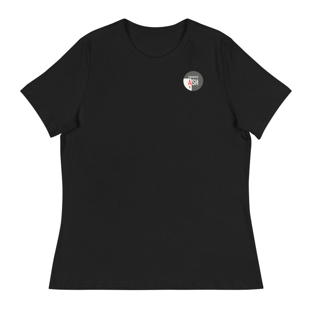Pokerface Ash - Women's Relaxed T-Shirt
