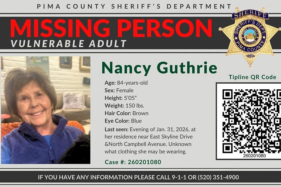 Vanished: The Mysterious Disappearance of Nancy Guthrie and the Search for Answers