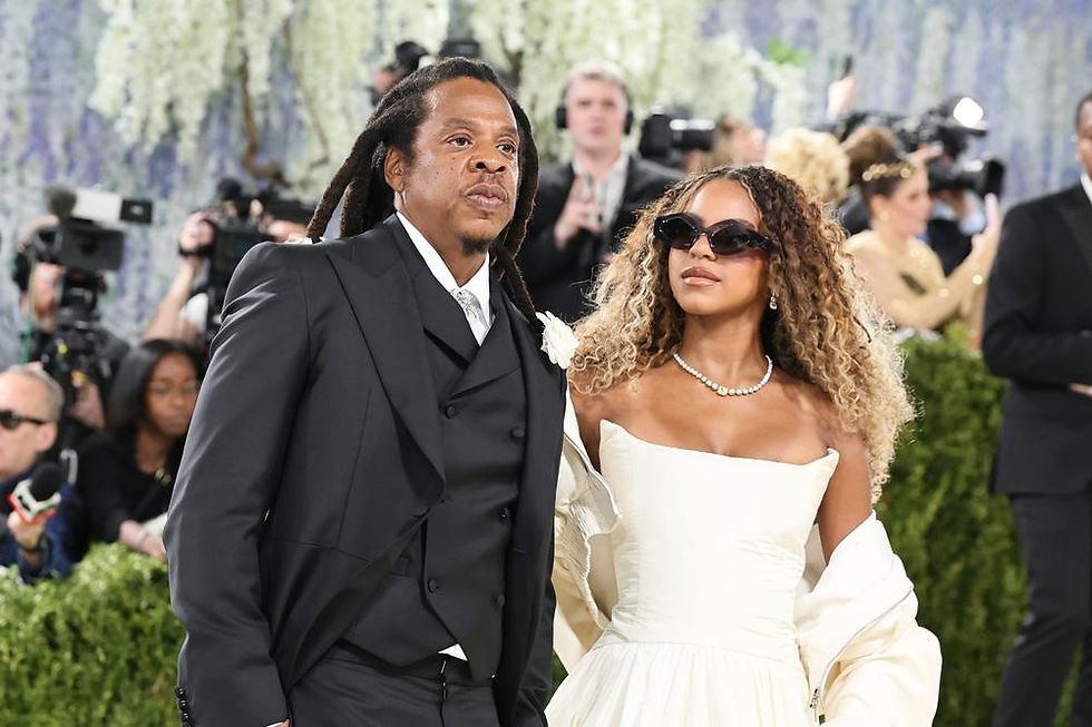 Stars Align: Jay-Z Celebrates Legacy with Beyoncé and Blue Ivy at Yankee Stadium, While Rumors Swirl Around Taylor Swift's Dream Wedding