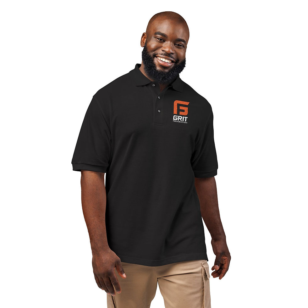Thumbnail: Grit Foundation Embroidered Polo- Unisex