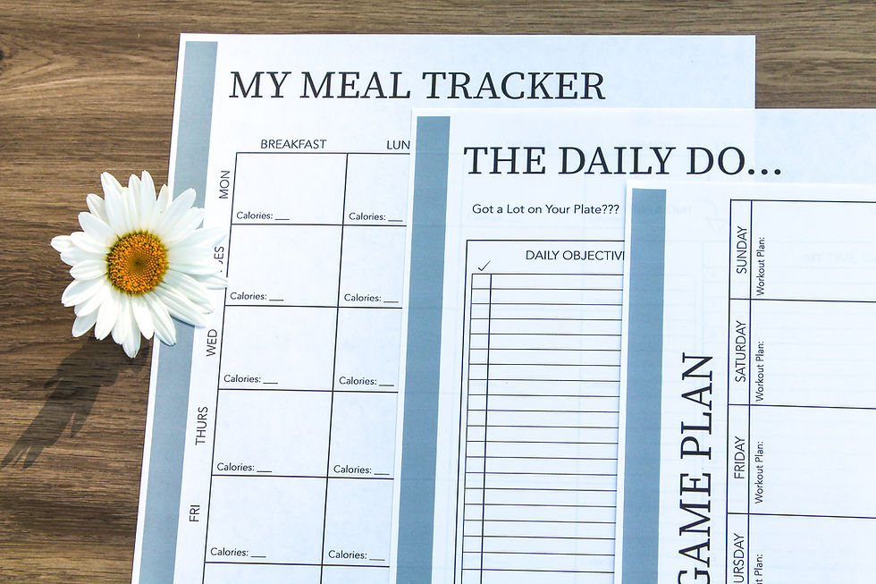Thumbnail: Health and Fitness Planner Olive