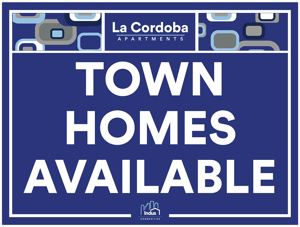 Town Homes Available with Property Name