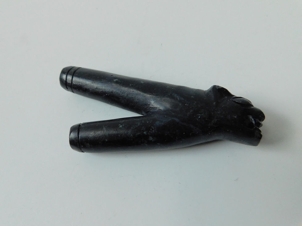 Thumbnail: Rapei Stone Snuff Tube